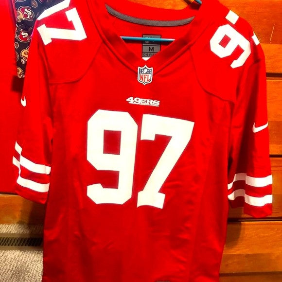 Nike Other - NWOT 49ers jersey Nike, #97 Nick Bosa . Size men’s med